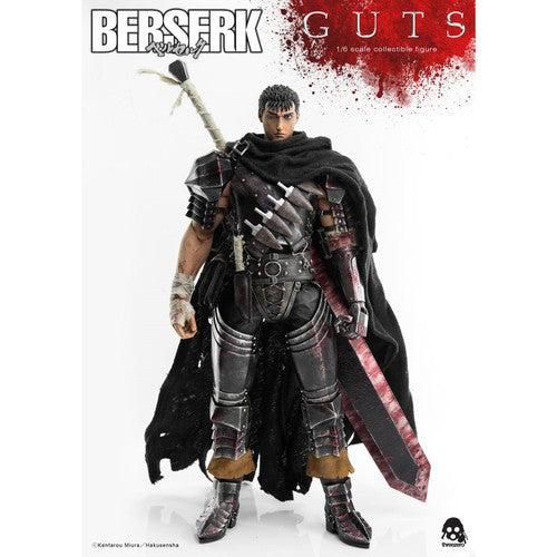 Action Toy Figures Anime Berserk Guts L Figure Black Battle Armor