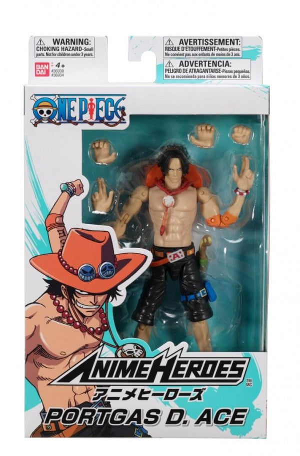 One Piece - Anime Heroes -Portgas D. Ace Action Figure