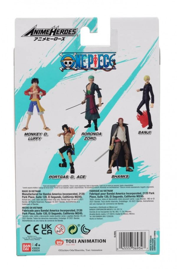 One Piece - Anime Heroes -Portgas D. Ace Action Figure