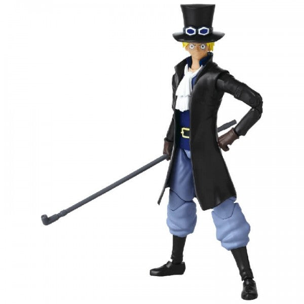 One Piece Anime Heroes Sabo action figure with pipe weapon