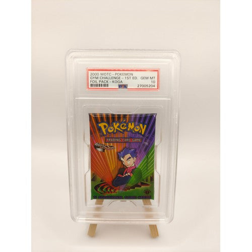 Pokémon - Koga Art Booster Pack WOTC Gym Challenge (PSA 10)