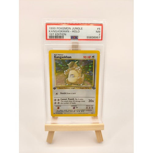 Pokémon - 1st Edition Kangaskhan (PSA 7) Holo