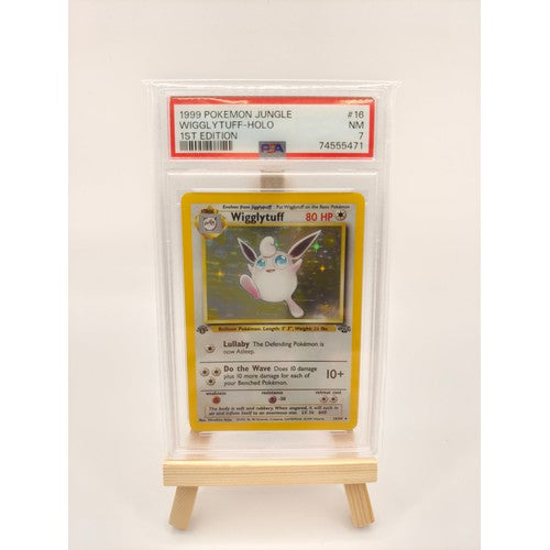 Pokémon - 1st Edition Wigglytuff (PSA 7) Holo