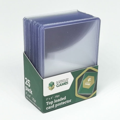 Top Loaded Card Protector 3&quot;x4&quot; 35pt (25)