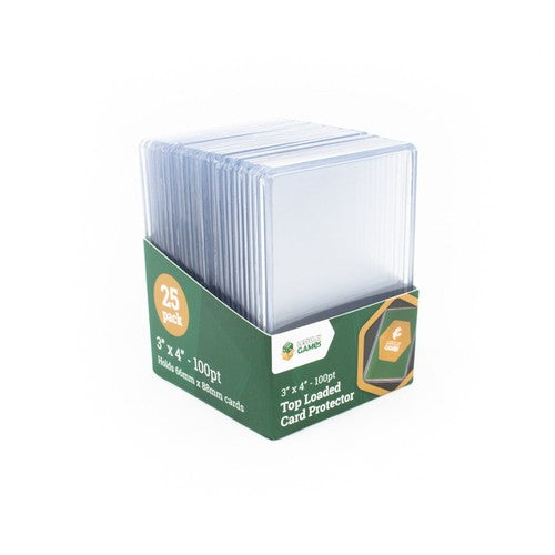 LPG - Top Loaded Card Protector 3&quot;x4&quot; 100pt (25)