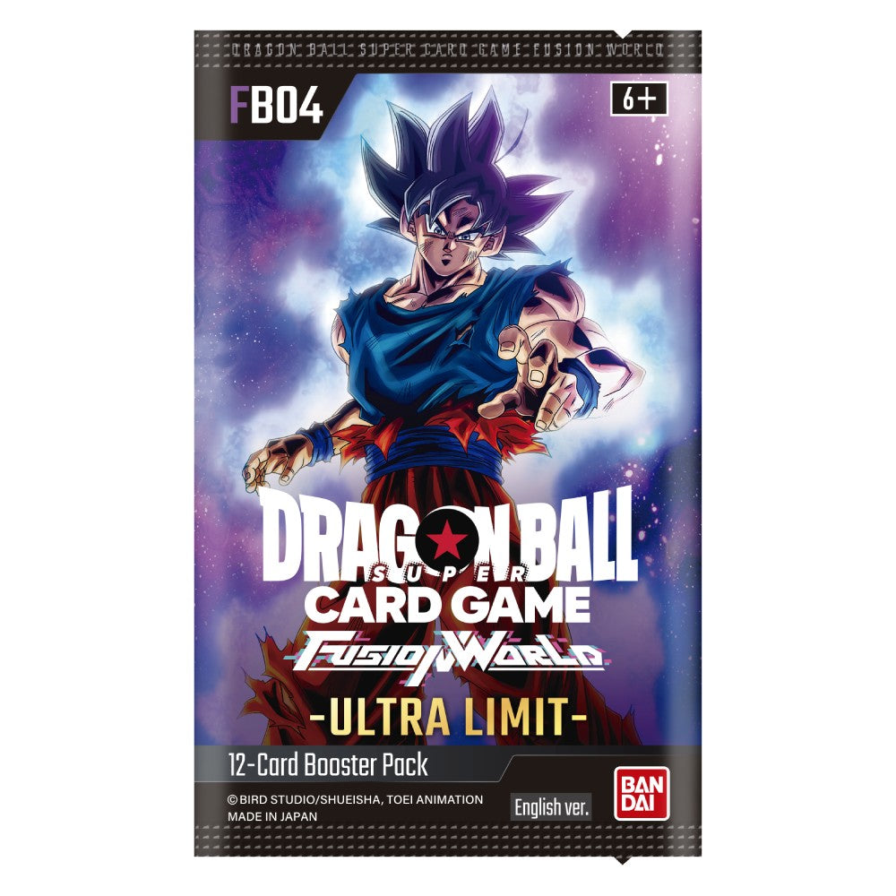 FB04 booster pack for Dragon Ball Super Card Game