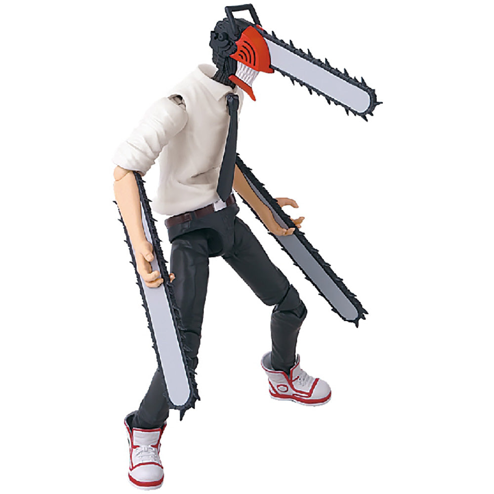 Chainsaw Man figure by Bandai with iconic chainsaw transformation