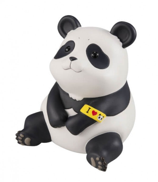 Close-up of Jujutsu Kaisen Panda with articulated neck in Look Up pose