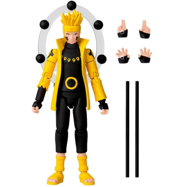 Naruto Shippuden Sage of Six Paths Naruto action figure with accessories