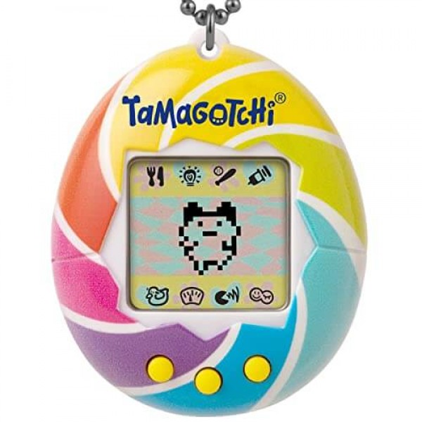 Tamagotchi Original Candy Swirl virtual pet by Bandai