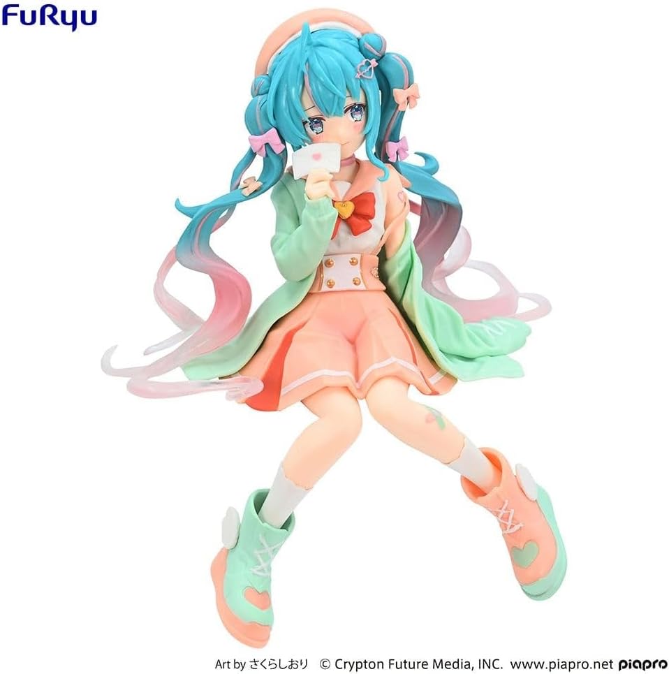 Pastel-themed Hatsune Miku Citrus Cream figure from FURYU