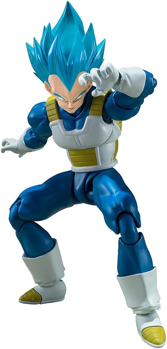 Dragon Ball Super S.H.Figuarts Super Saiyan Blue Vegeta collectible figure