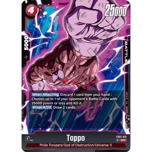 Toppo - FB03-016 - Raging Roar (FB03)