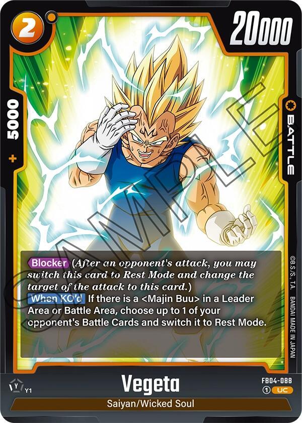 Vegeta - FB04-088 - Ultra Limit (FB04)