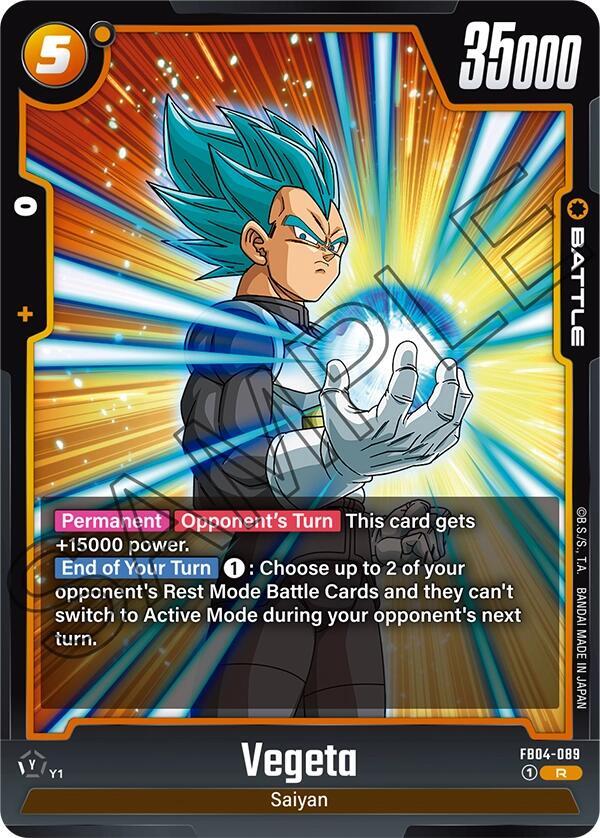 Vegeta - FB04-089 - Ultra Limit (FB04)