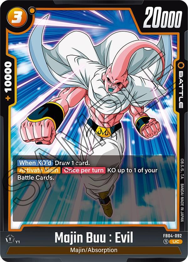 Majin Buu : Evil - FB04-092 - Ultra Limit (FB04)