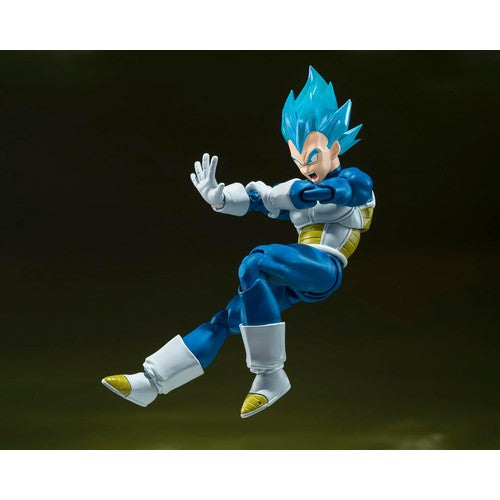 Dragon Ball Super - Super Saiyan God Super Saiyan Vegeta (Unwavering Saiyan Pride) - S.H.Figuarts Action Figure