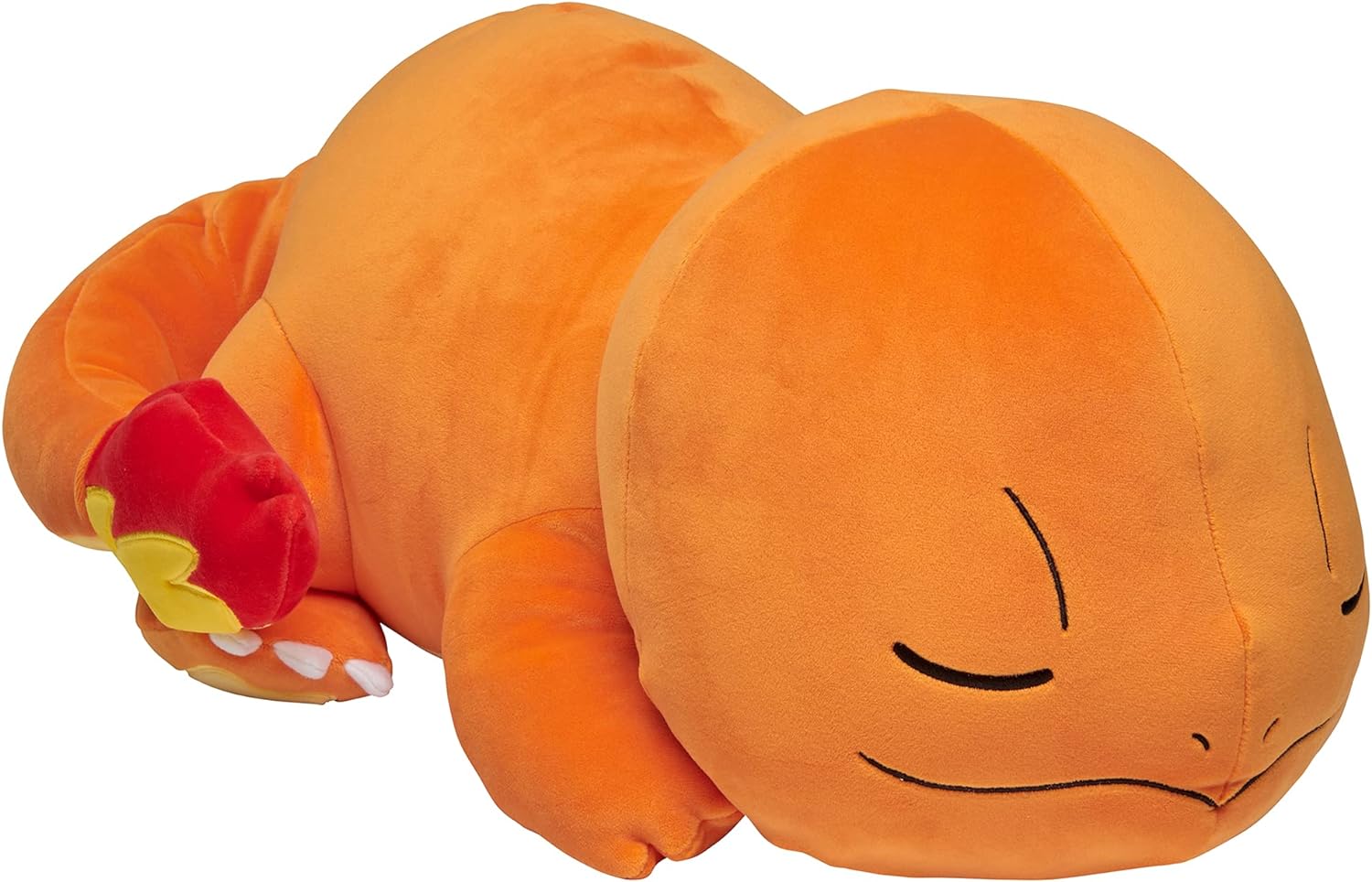 Pokémon Charmander 18-inch plush, soft and cuddly collectible plush toy of the iconic Fire-type Pokémon.