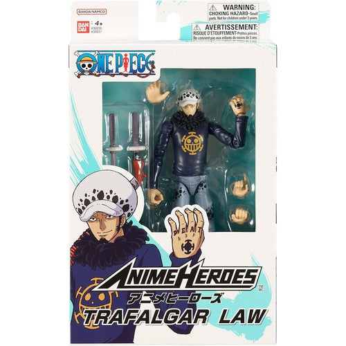 nime Heroes One Piece Trafalgar Law Action Figure in box