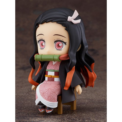 Demon Slayer: Kimetsu no Yaiba - Nezuko Kamado Nendoroid Swacchao! Sitting Figure