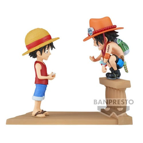 One Piece - World Collectable Figure Log Stories - Monkey D. Luffy &amp; Portgas D.Ace