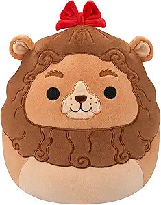 The Wizard of Oz Squishmallow Cowardly Lion 10-inch plush.

