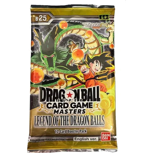 Dragon Ball Super Card Game - Masters Zenkai Series EX Set 08 Booster [B25] - Legend Of The Dragon balls