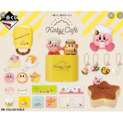 [LIVE STREAM LOTTERY] Ichiban Kuji - Kirby’s Kirby Cafe