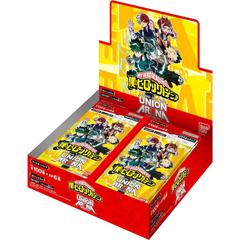 Union Arena My Hero Academia Vol.1 Booster Box with rare cards