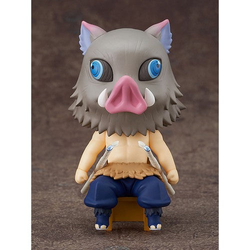 Demon Slayer: Kimetsu no Yaiba - Inosuke Hashibira Nendoroid Swacchao! Sitting Figure