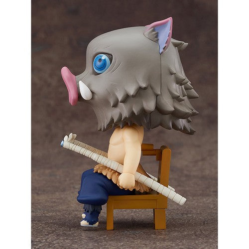 Demon Slayer: Kimetsu no Yaiba - Inosuke Hashibira Nendoroid Swacchao! Sitting Figure