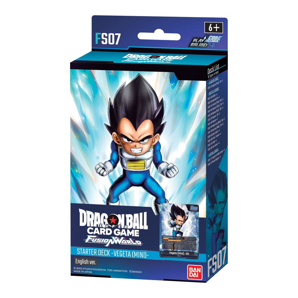 Dragon Ball Super Card Game Fusion World Starter Deck FS07 Vegeta