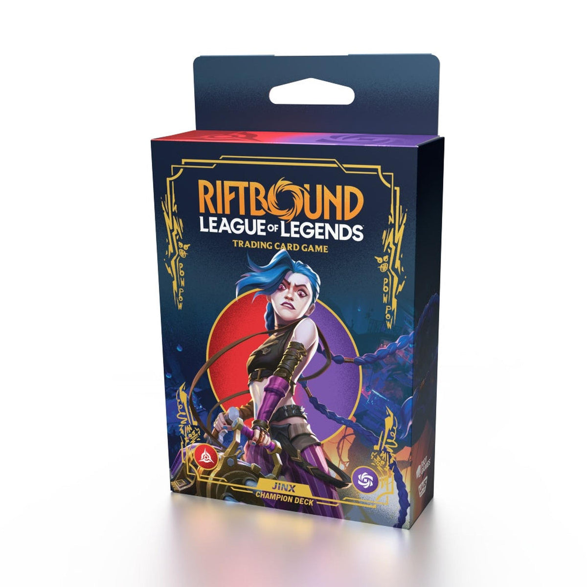 Riftbound TCG Jinx Champion Deck Box trading card game