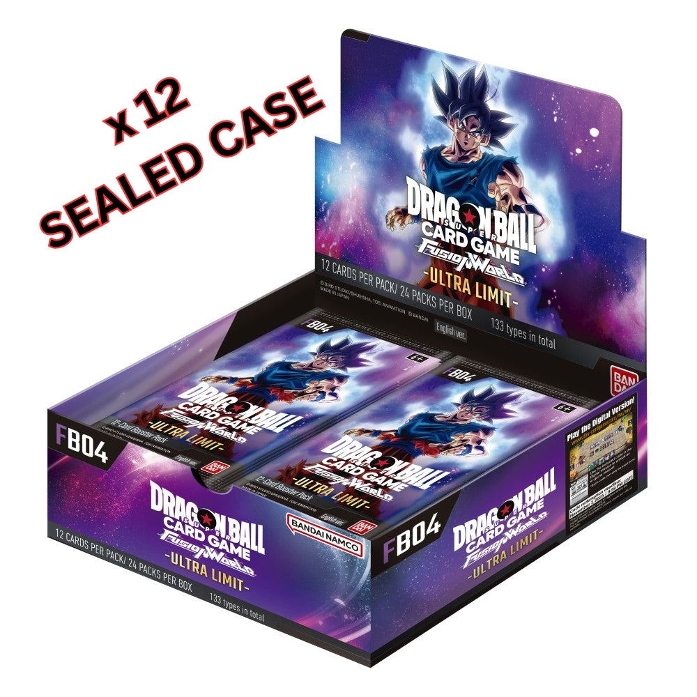 Sealed case of Dragon Ball Super Fusion World Booster Ultra Limit