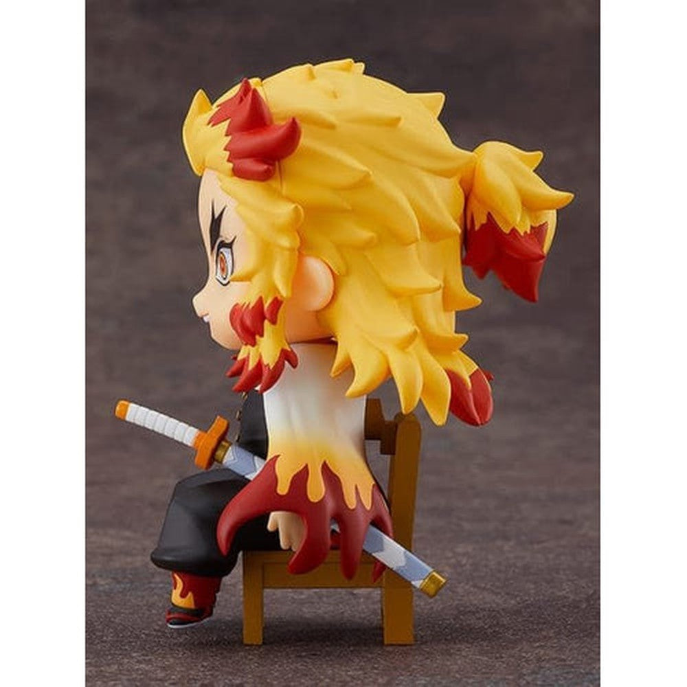 Demon Slayer: Kimetsu no Yaiba Kyojuro Rengoku Nendoroid Swacchao! Sitting Figure-Figure-Good Smile Company-