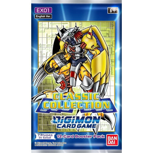 Digimon Card Game Classic Collection - Trading Card Game-TCG-Bandai-Single Pack-