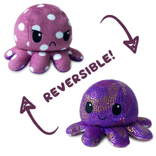 Tee Turtle - Reversible Octopus Plushie
