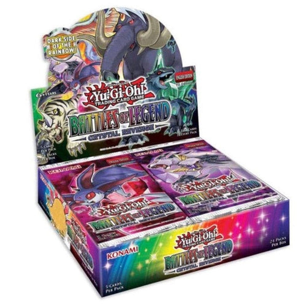 Yu-Gi-Oh! Battles of Legend Crystal: Revenge - Trading Card Game-TCG-Konami-Booster Box-