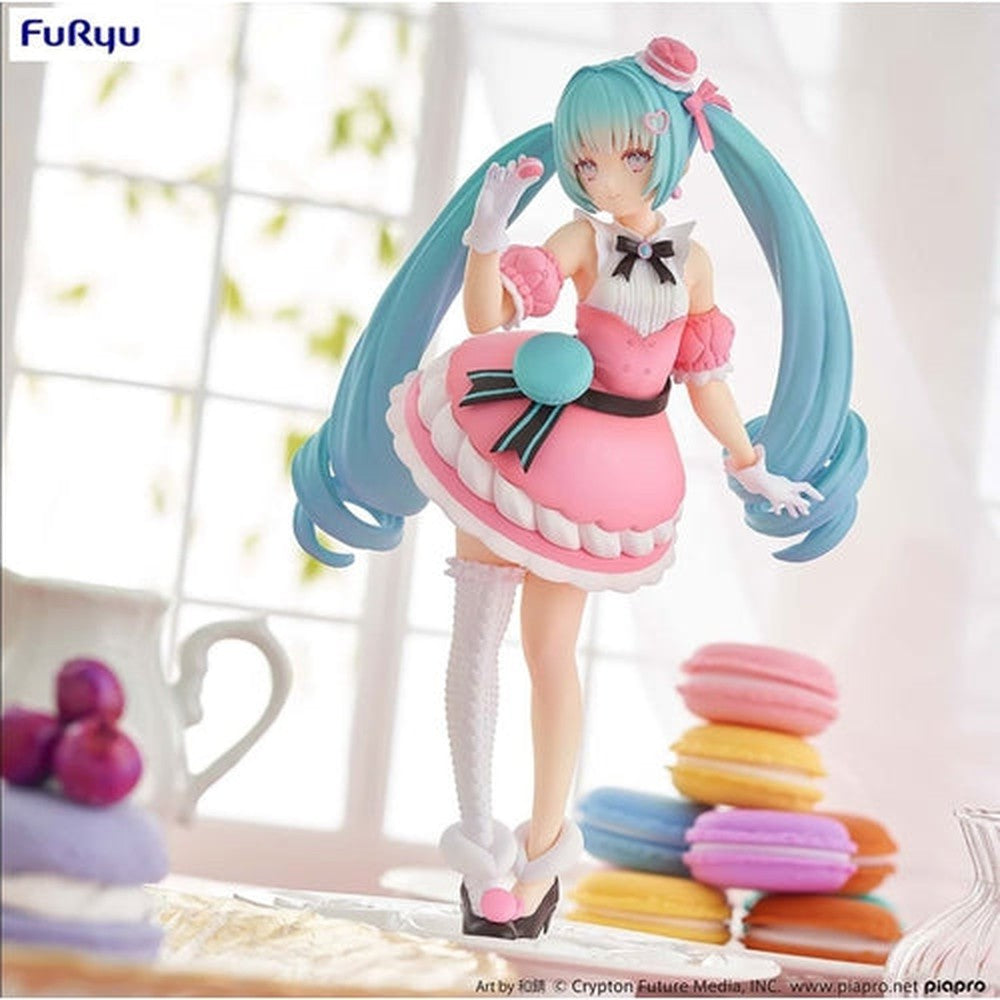 Hatsune Miku - SweetSweets Series Macaroon Exceed Creative Statue-Figure-FuRyu-