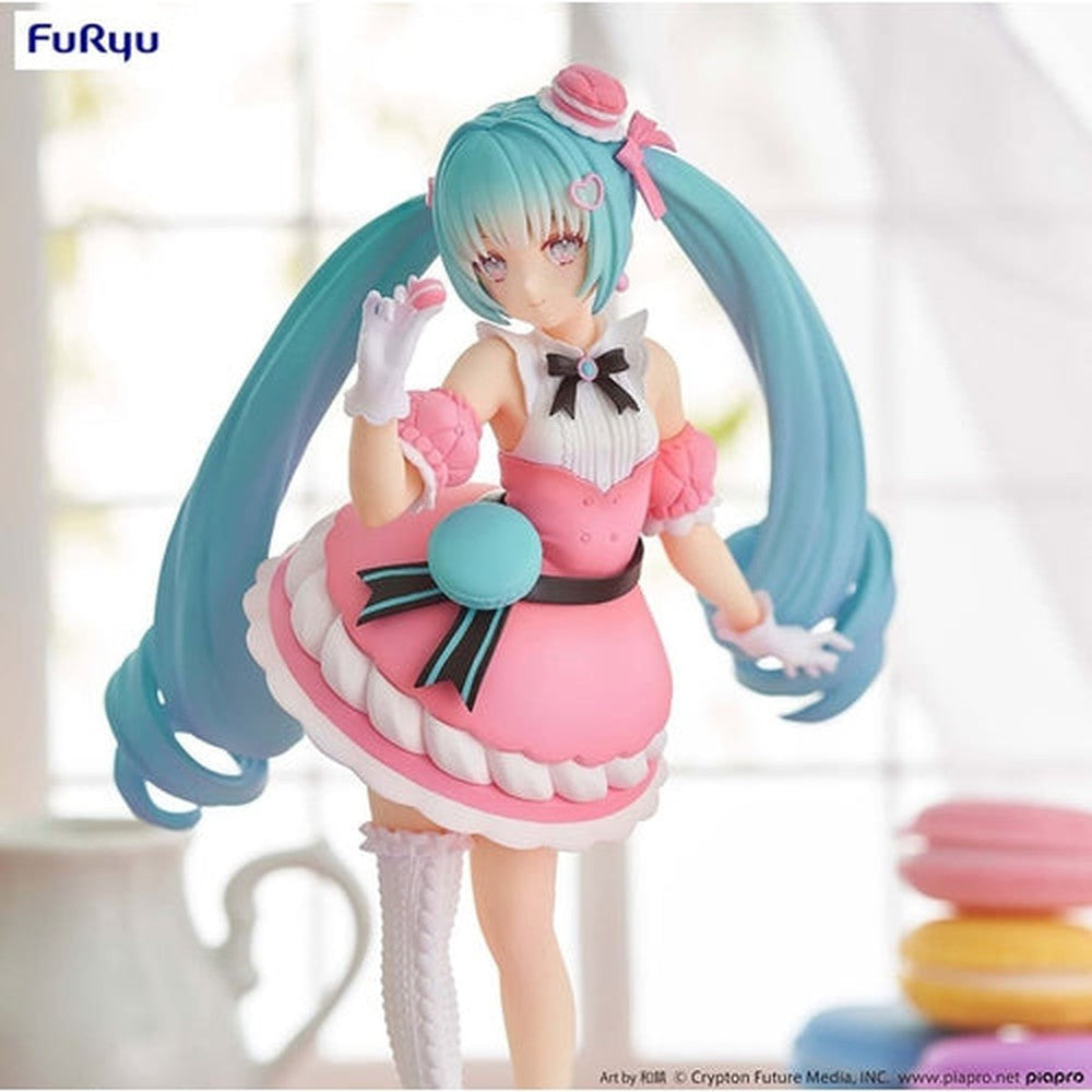 Hatsune Miku - SweetSweets Series Macaroon Exceed Creative Statue-Figure-FuRyu-